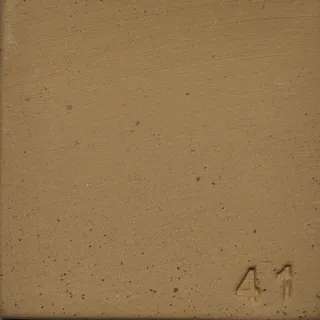 sifted and dried clay